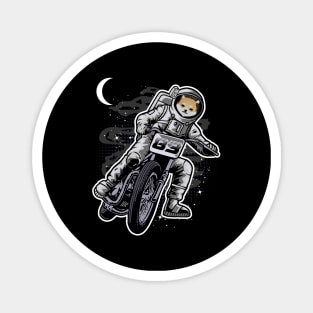 Astronaut Motorbike Dogelon Mars Coin To The Moon Crypto Token Cryptocurrency Wallet Birthday Gift For Men Women Kids Magnet